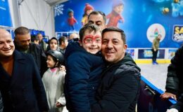 Nevşehir Buz Pateni Pisti Törenle Hizmete Açıldı