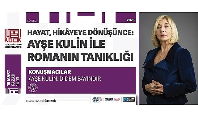 Ayşe Kulin Kadıköy’de Okurlarıyla Buluşuyor