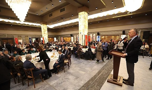 Başkan Büyükakın, Roman iftarına katıldı