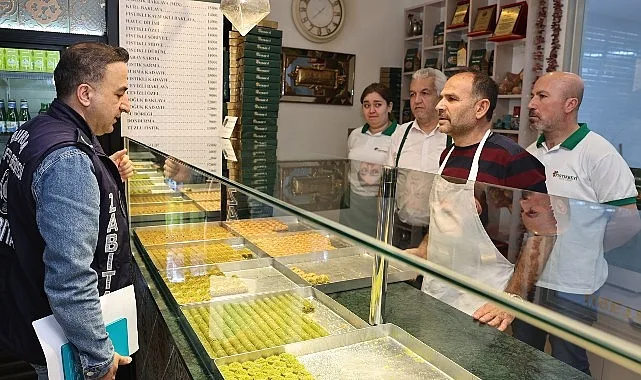 Nilüfer’de tatlı üreticilerine sıkı denetim