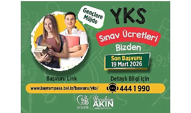İbrahim Akın’dan öğrencilere YKS müjdesi