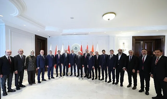 Konya Protokolü İçişleri Bakanı Çiftçi’ye Hayırlı Olsun Ziyaretinde Bulundu