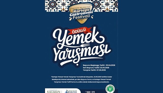 Kartepe Gastronomi Festivali Yemek Yarışması Başvuruları Başladı
