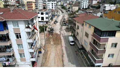 Uğur Mumcu Caddesi baştan sona yenileniyor