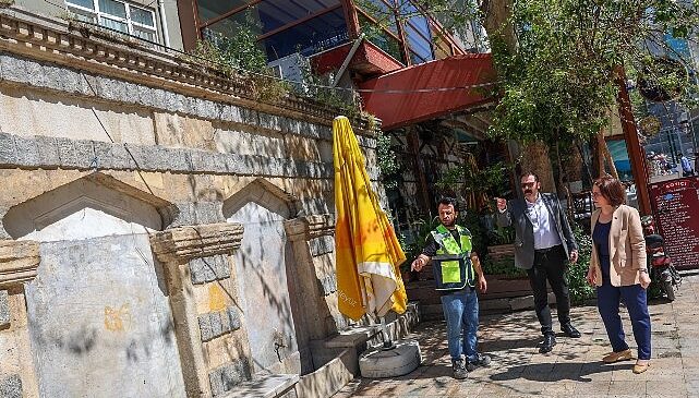 Maltepe’nin tarihi mirası “Feyzullah Efendi Çeşmesi” yenileniyor