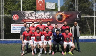 İtfaiyecilerden anlamlı turnuva