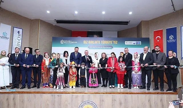 KO-MEK’te üçüncü yıl sonu sergisi Gölcük’te açıldı