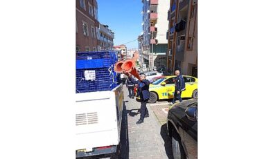 Zümrütevler ve Fındıklı mahallelerinde kaldırım ve yol işgalleri kaldırıldı