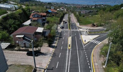 Başiskele’de yeni kavşak hizmete açıldı